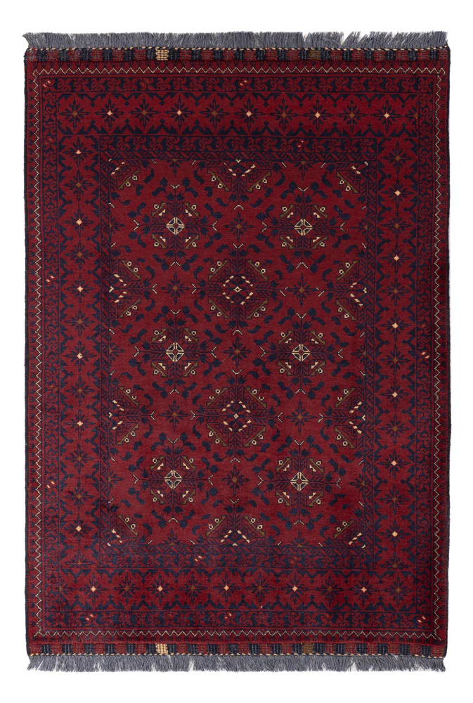 Afghan Teppich 141x101cm - Orientteppich