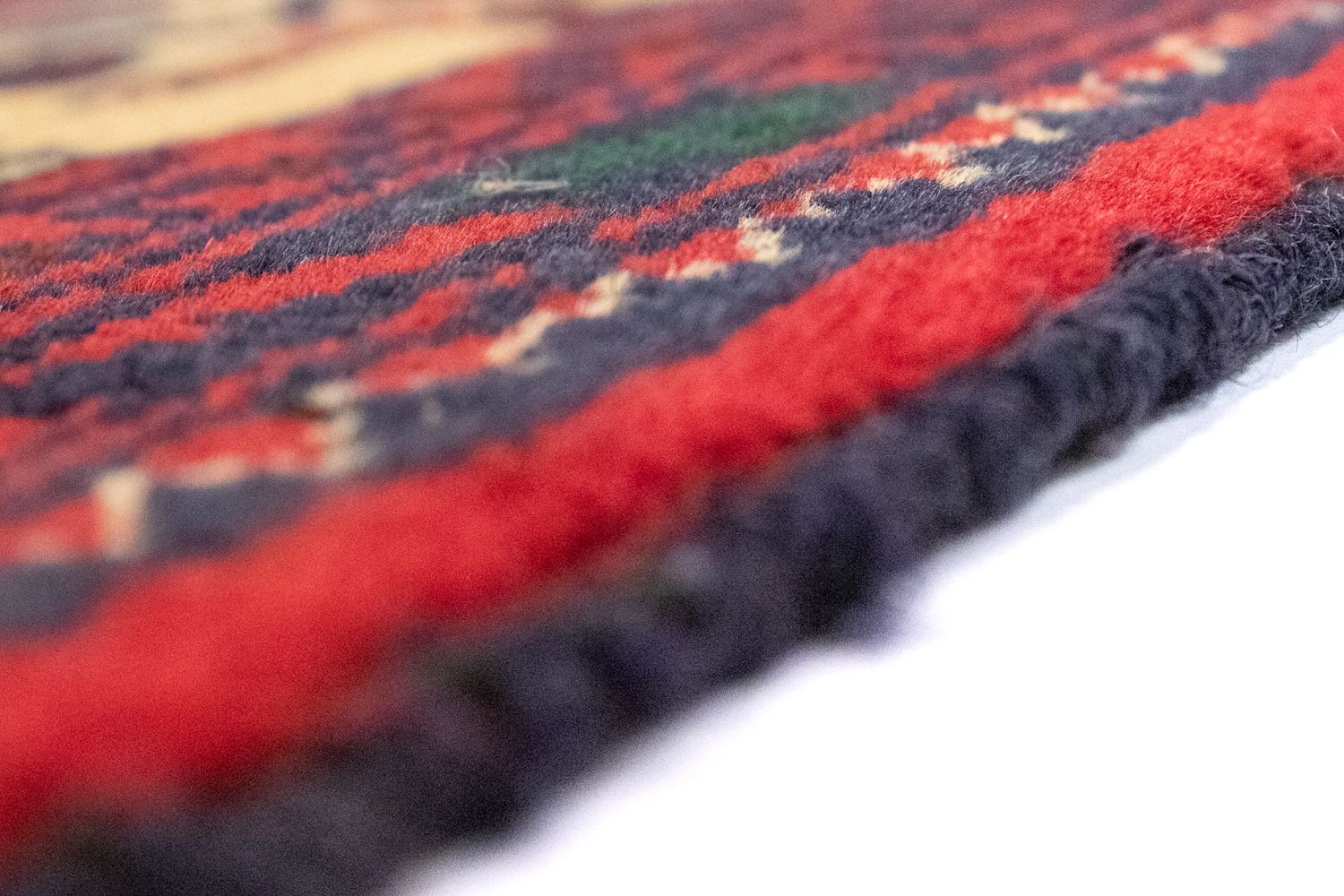 Afghan Teppich 143 x 105 cm - rot - Image 3