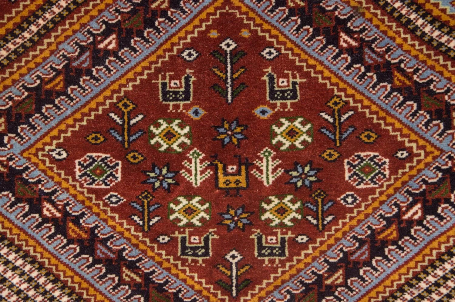 Afghan Teppich 148 x 118 cm - braun - Image 4