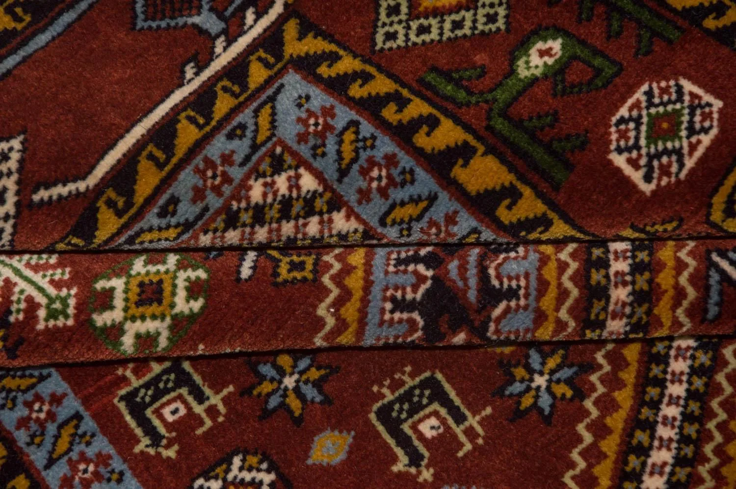 Afghan Teppich 148 x 118 cm - braun - Image 5