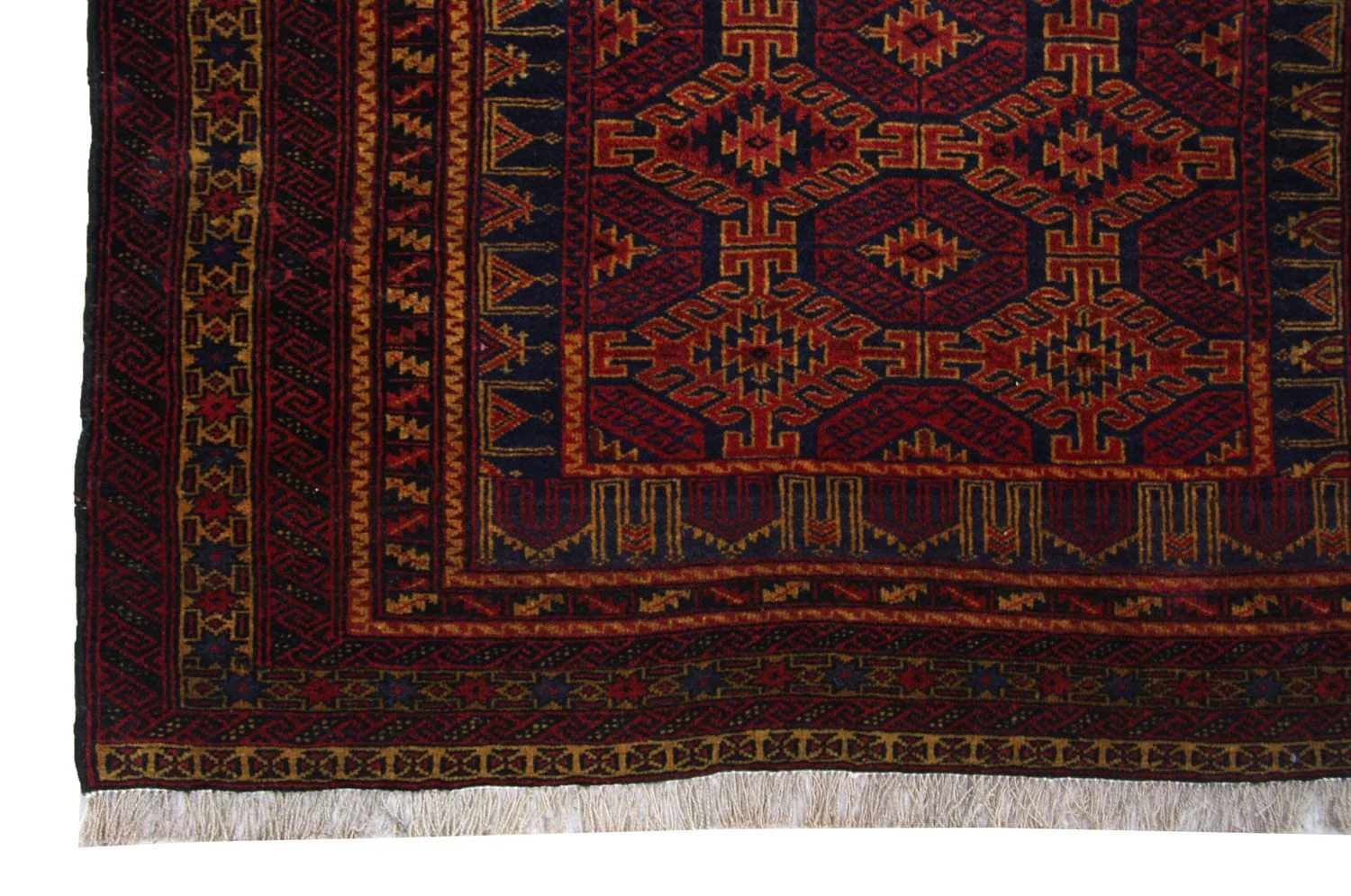 Afghan Teppich 152 x 95 cm - rot - Image 3