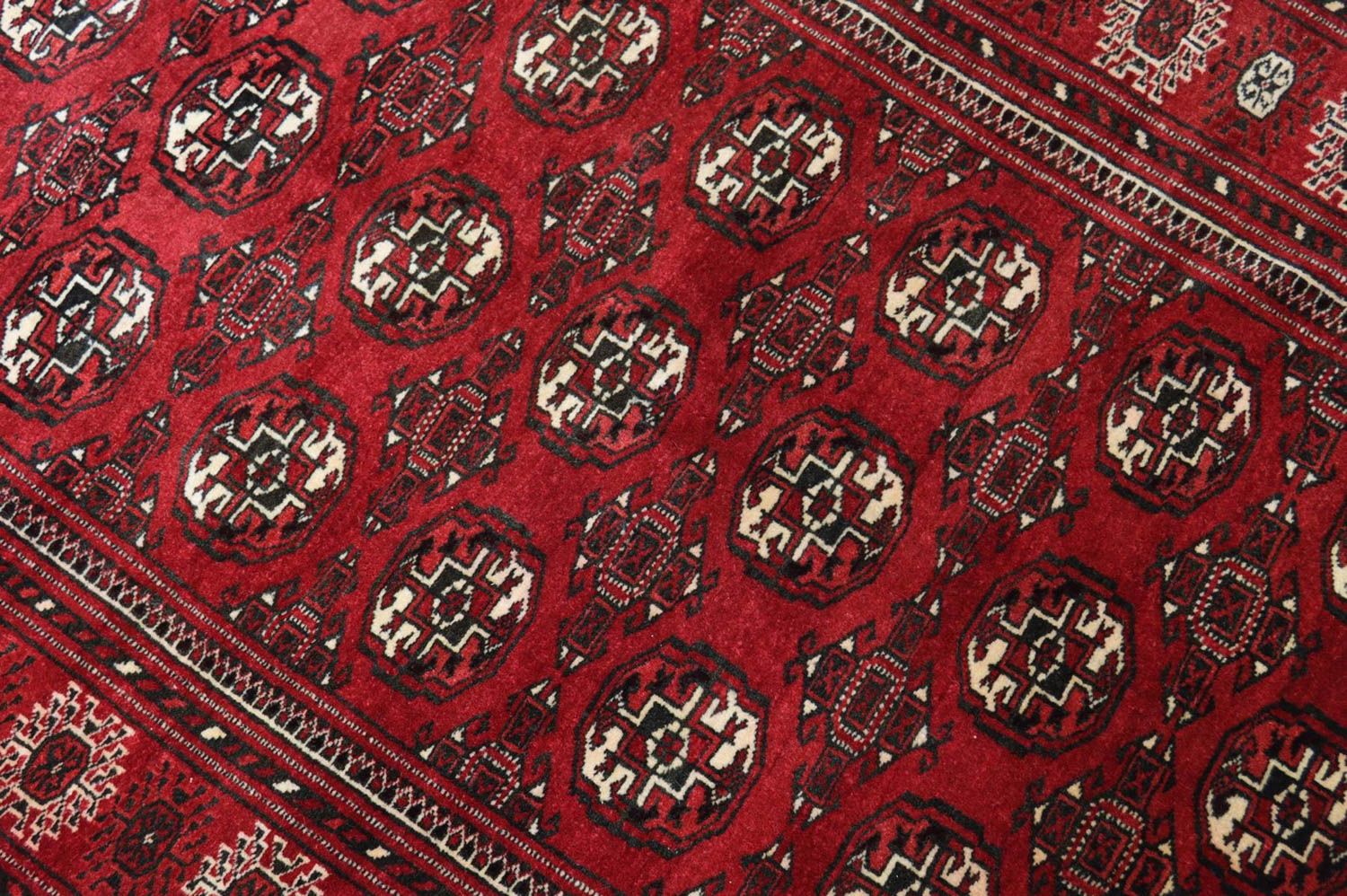 Afghan Teppich 154 x 114 cm - rot - Image 2