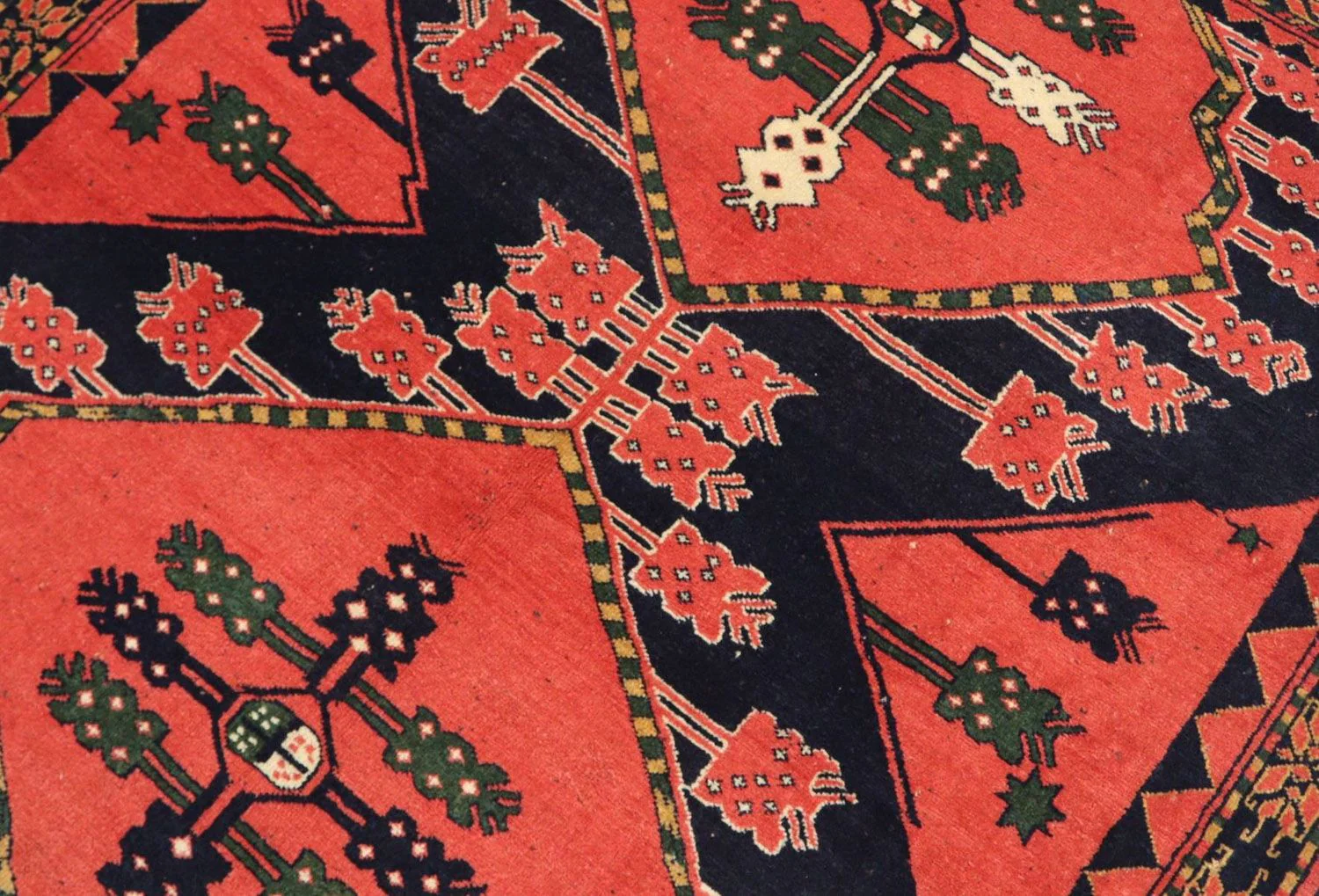 Afghan Teppich 154 x 126 cm - rot - Image 2