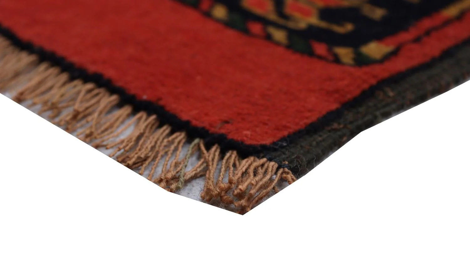 Afghan Teppich 154 x 126 cm - rot - Image 3