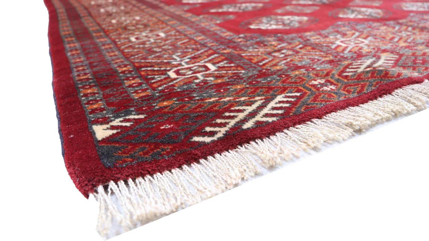 Afghan Teppich 165 x 120 cm - rot - Image 2