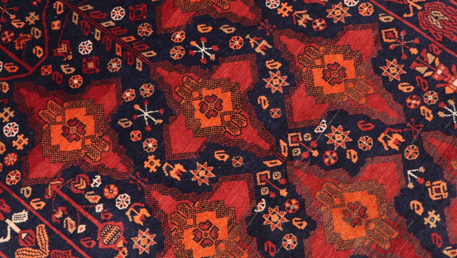 Afghan Teppich 172 x 100 cm - rot - Image 2