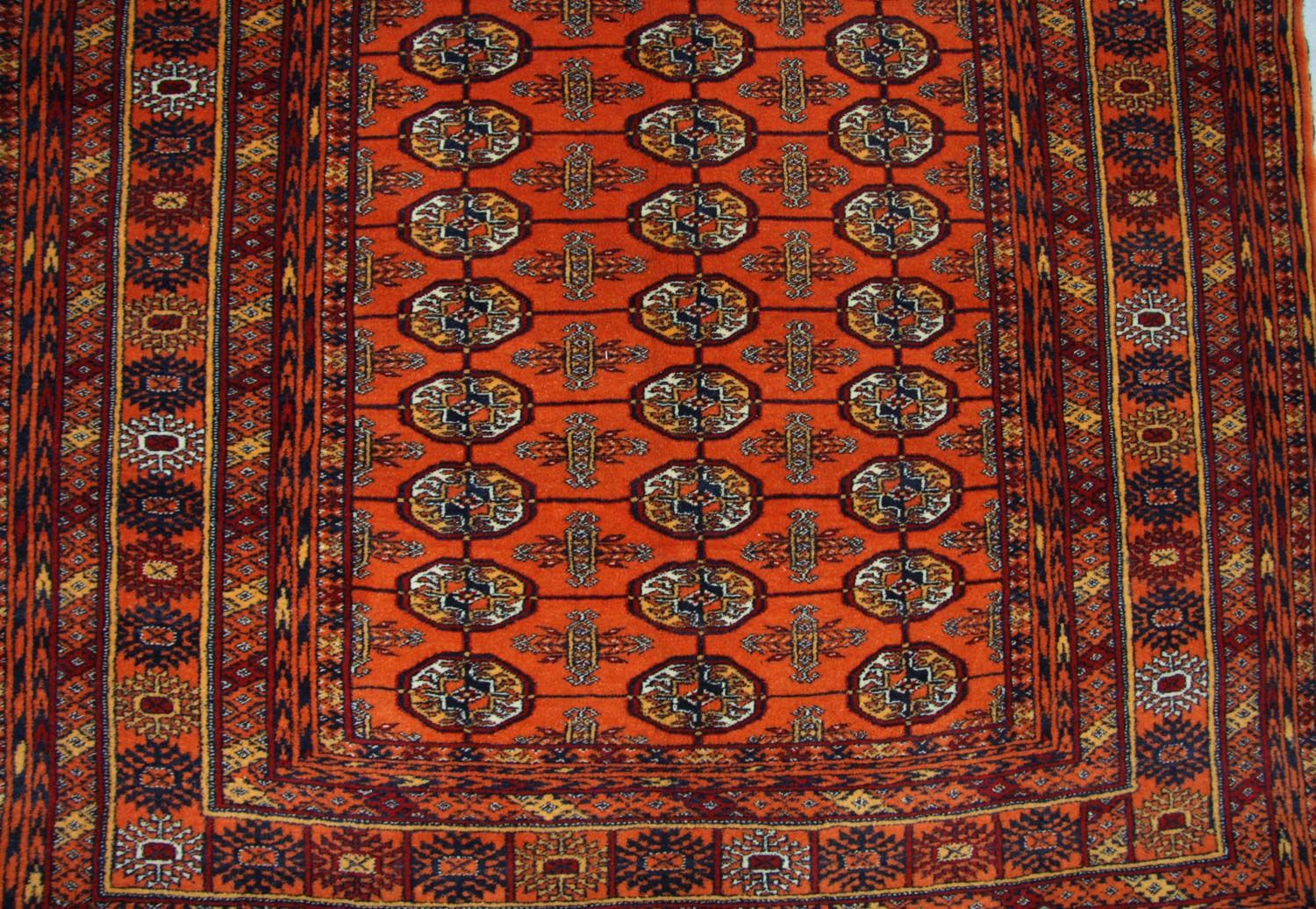 Afghan Teppich 177 x 119 cm - orange - Image 2