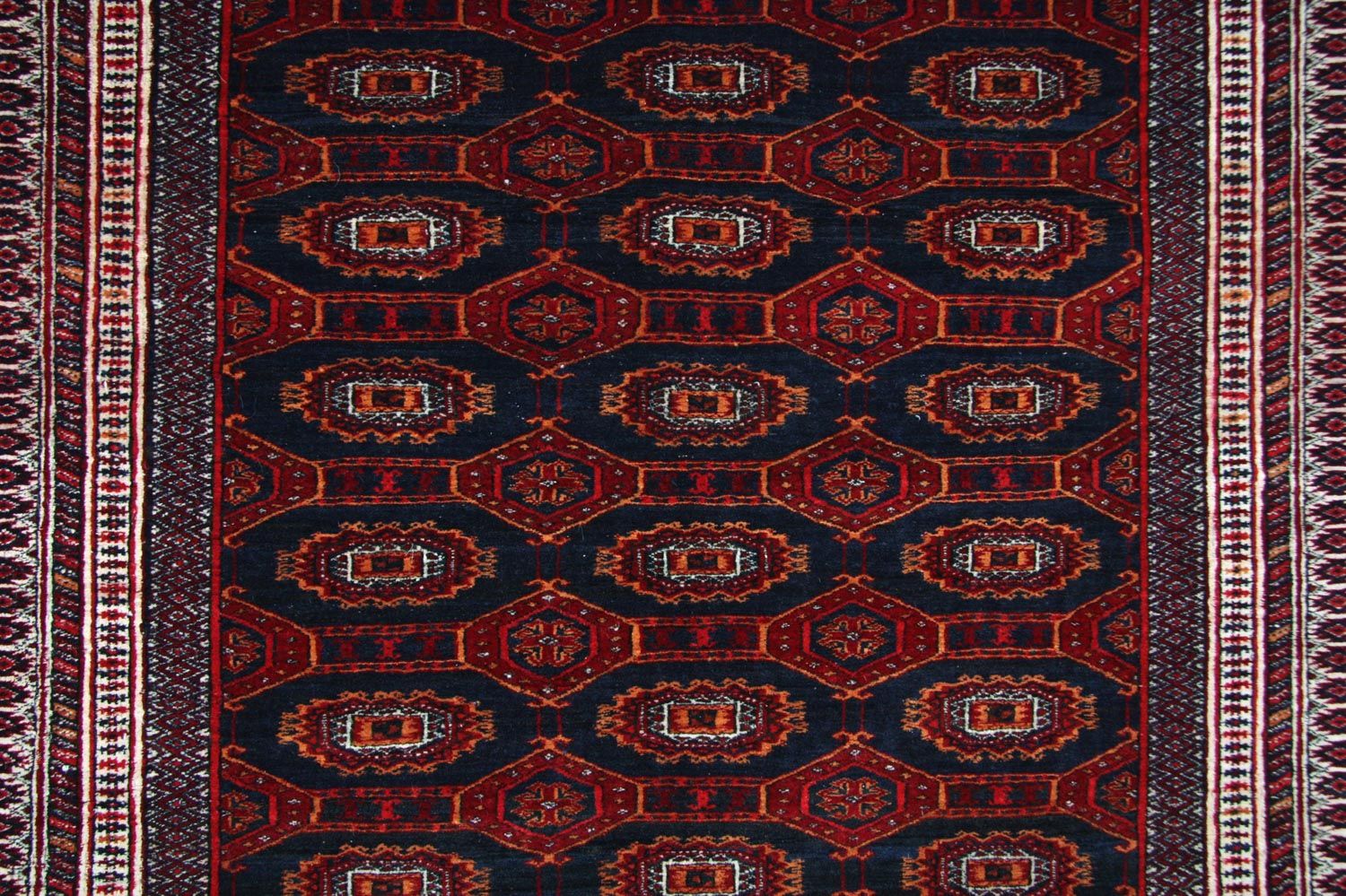 Afghan Teppich 177 x 133 cm - blau - Image 2