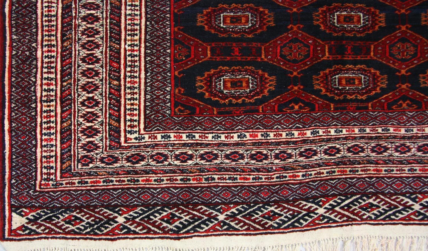 Afghan Teppich 177 x 133 cm - blau - Image 3