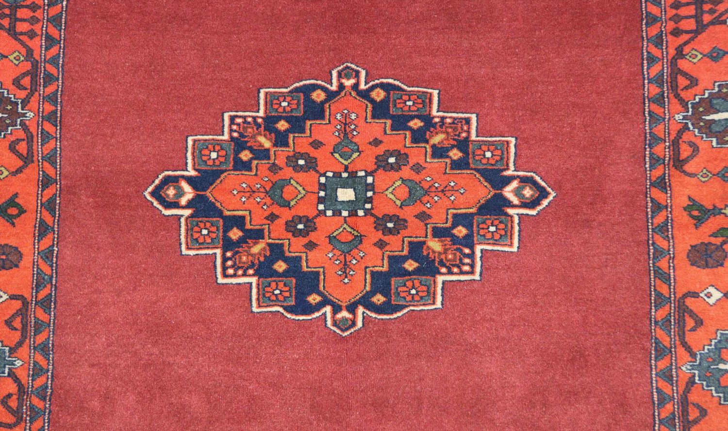 Afghan Teppich 180 x 126 cm - rot - Image 2