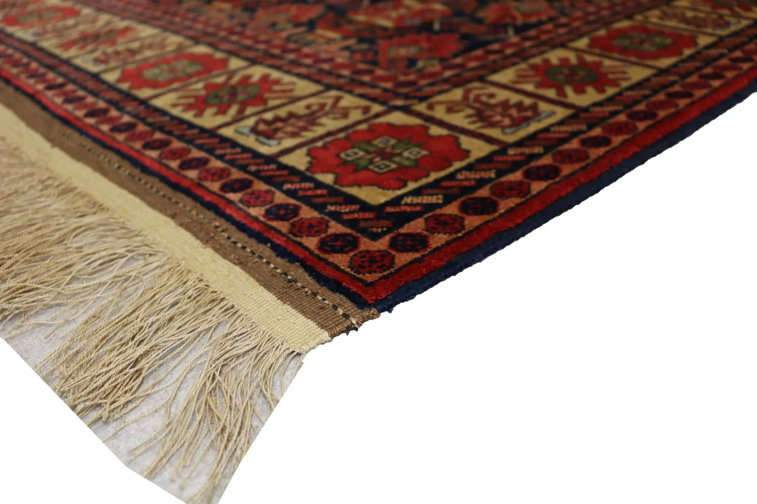 Afghan Teppich 182 x 121 cm - rot - Image 3