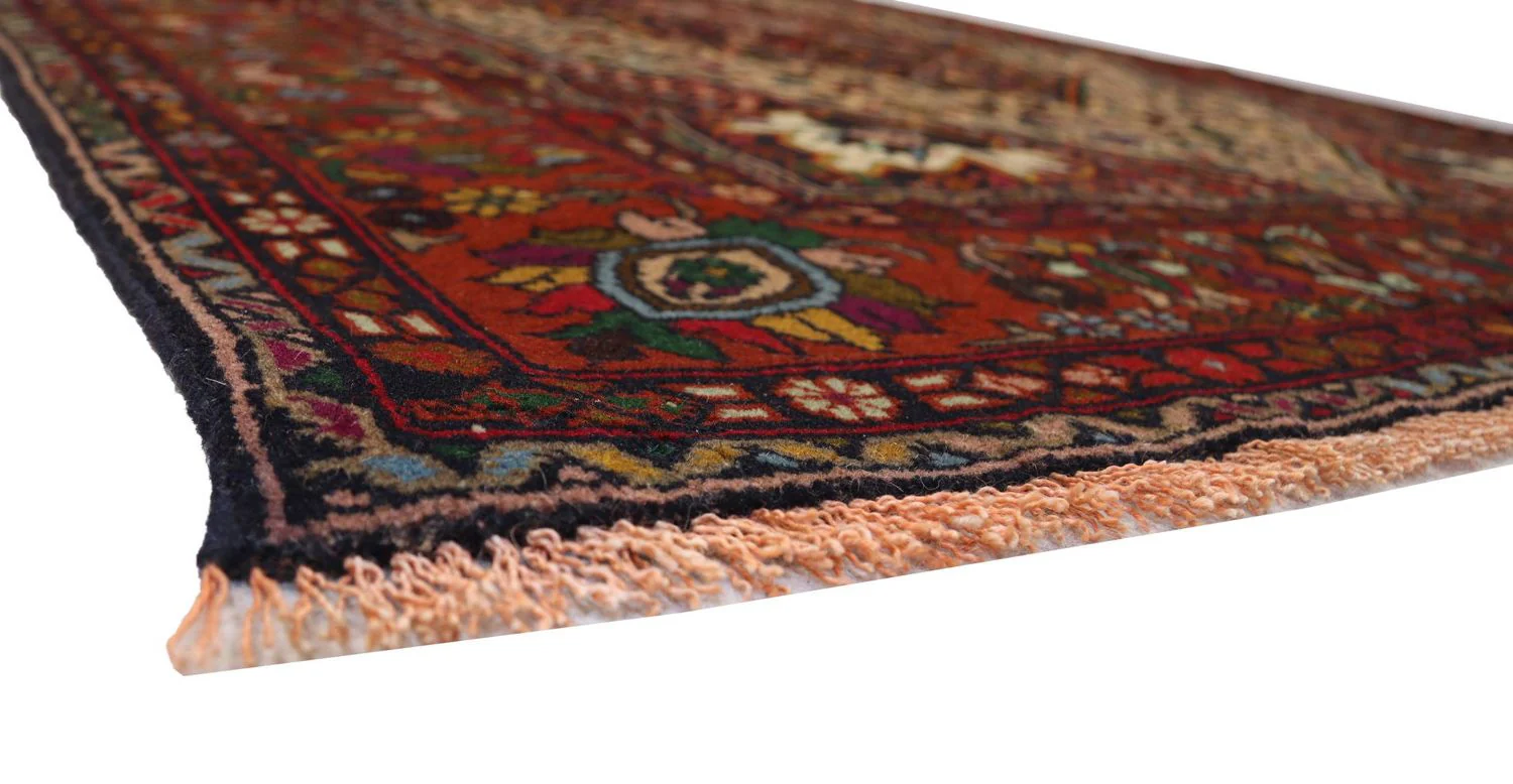 Afghan Teppich 187 x 125 cm - rot - Image 3