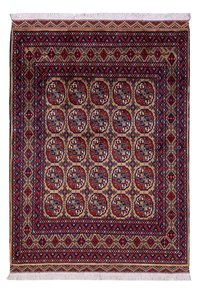 Afghan Teppich 195x148cm - Orientteppich