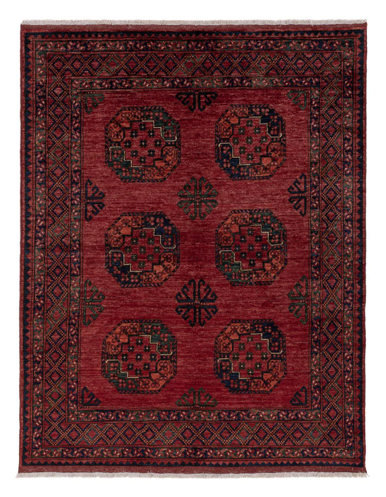 Afghan Teppich 202x155cm - Orientteppich