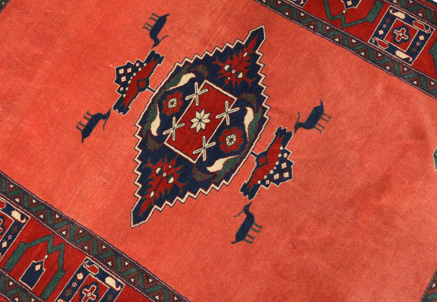 Afghan Teppich 202 x 197 cm - rot - Image 2