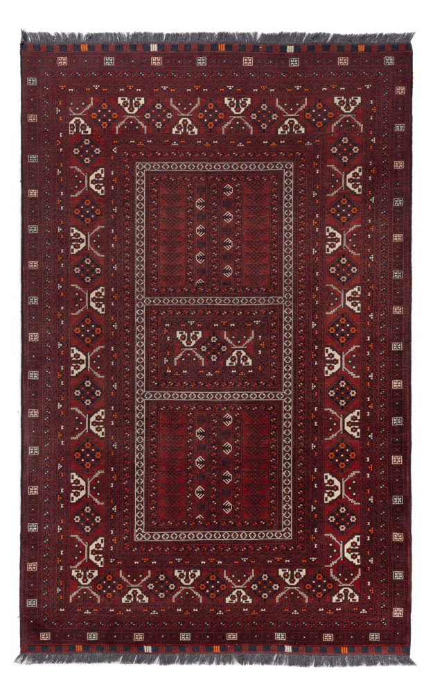 Afghan Teppich 241x156cm - Orientteppich