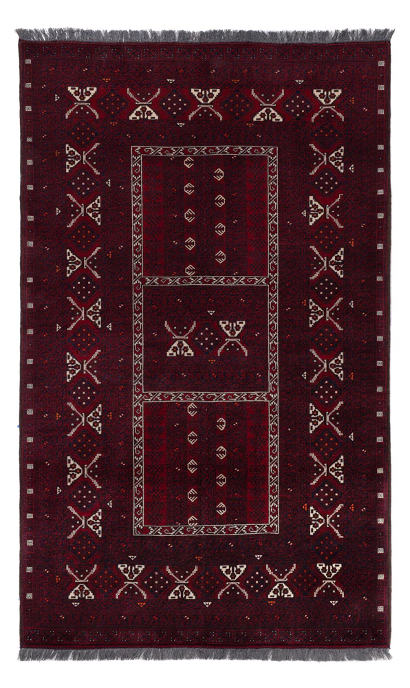 Afghan Teppich 251x149cm - Orientteppich