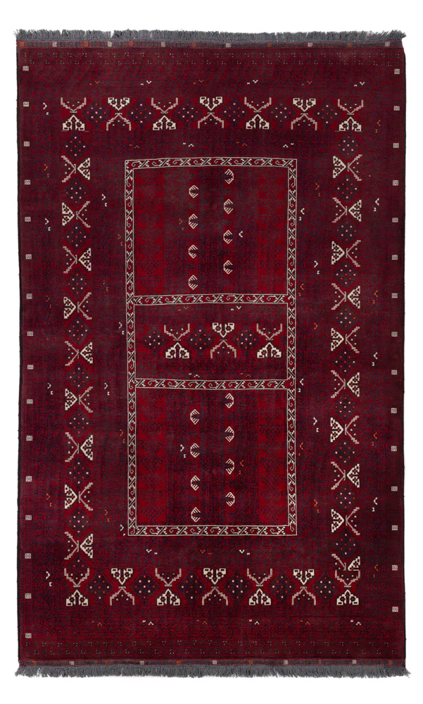 Afghan Teppich 255x155cm - Orientteppich