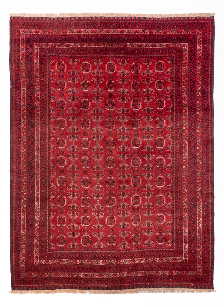 Afghan Teppich 275x203cm - Orientteppich
