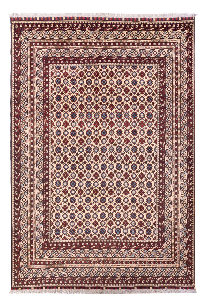 Afghan Teppich 281x194cm - Orientteppich