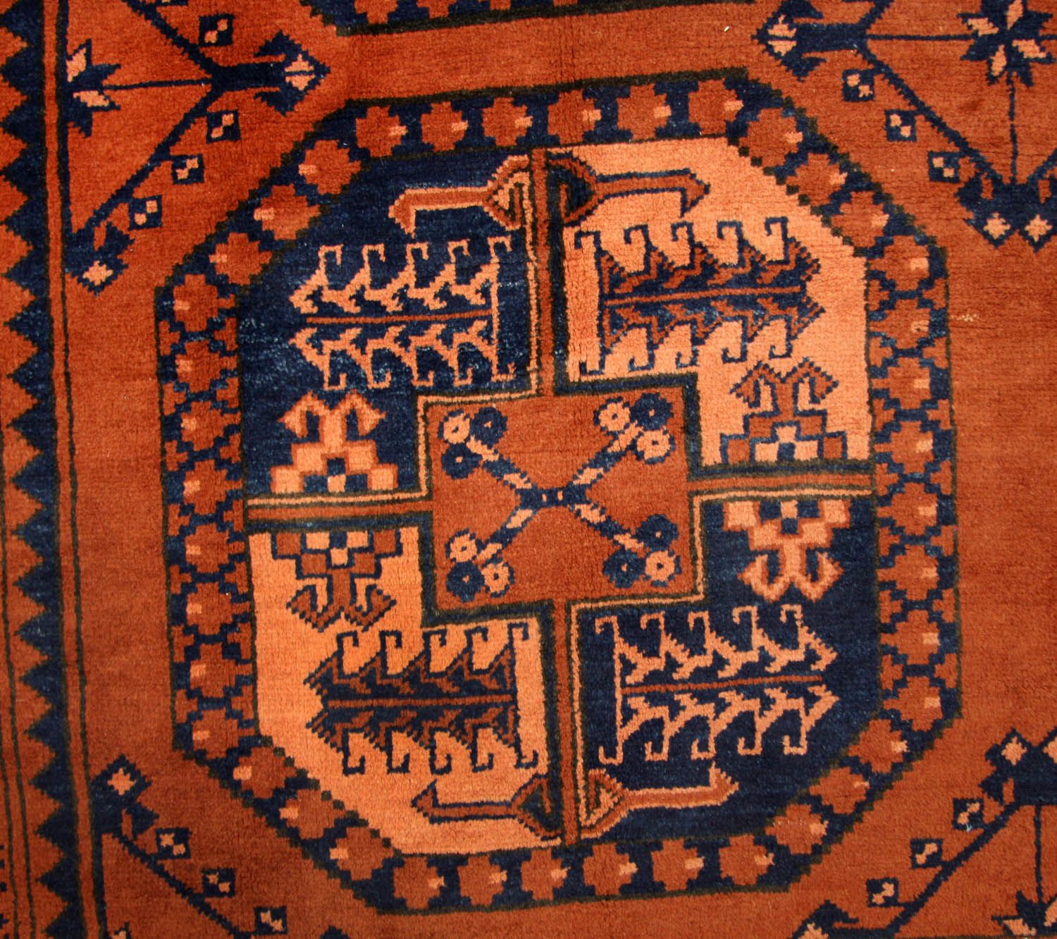 Afghan Teppich 290 x 208 cm - orange - Image 2