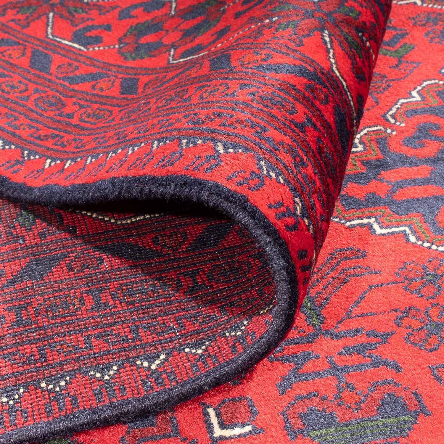 Afghan Teppich - 293 x 196 cm - rot - Image 4