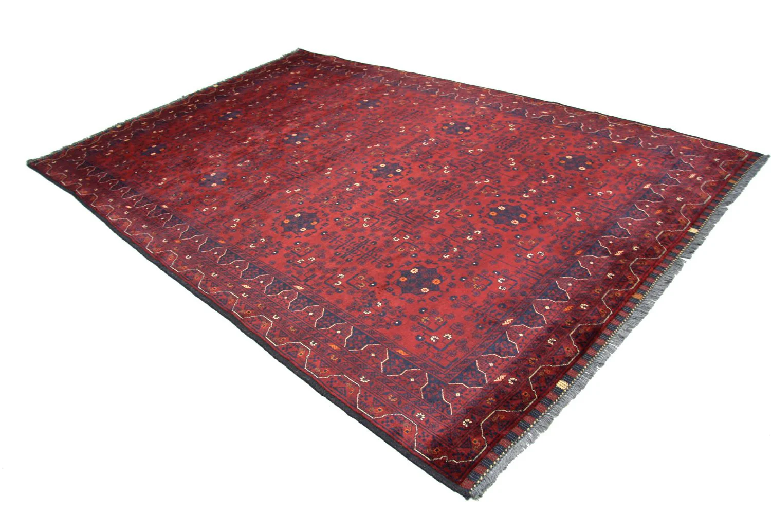 Afghan Teppich 293 x 196 cm - rot - Image 2