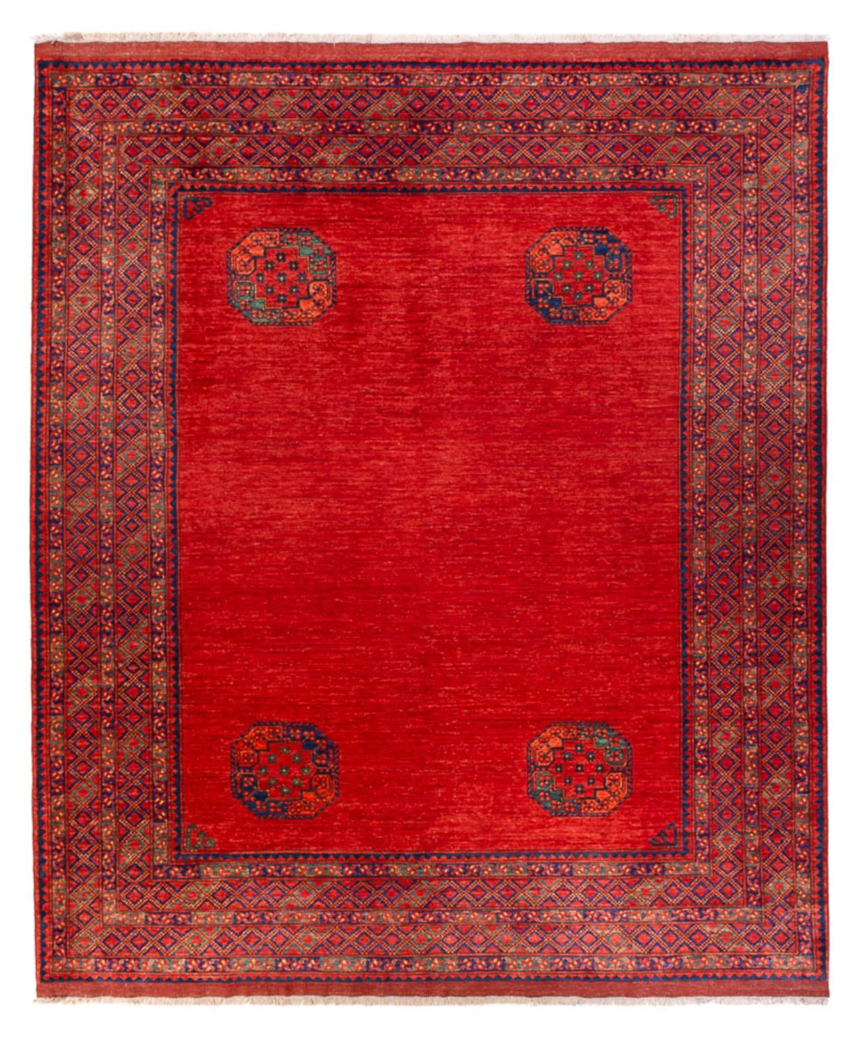 Afghan Teppich 297x256cm - Orientteppich