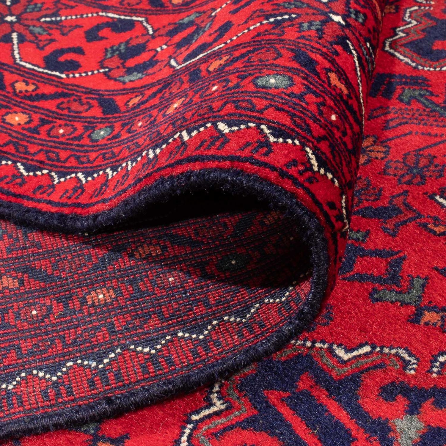 Afghan Teppich - 298 x 198 cm - rot - Image 4