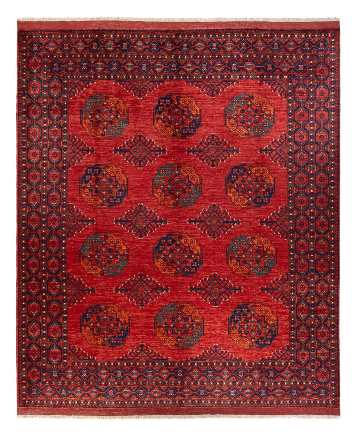 Afghan Teppich 298x256cm - Orientteppich