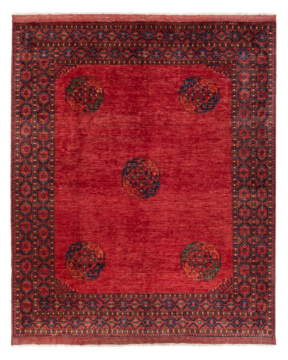 Afghan Teppich 301x255cm - Orientteppich