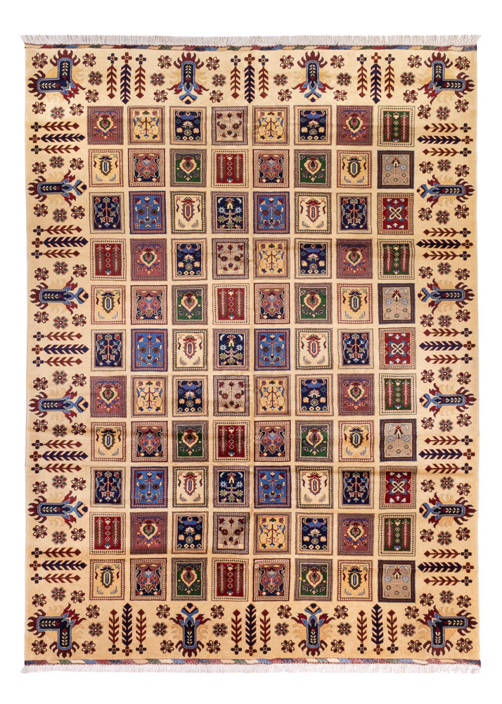 Afghan Teppich 345x252cm - Orientteppich