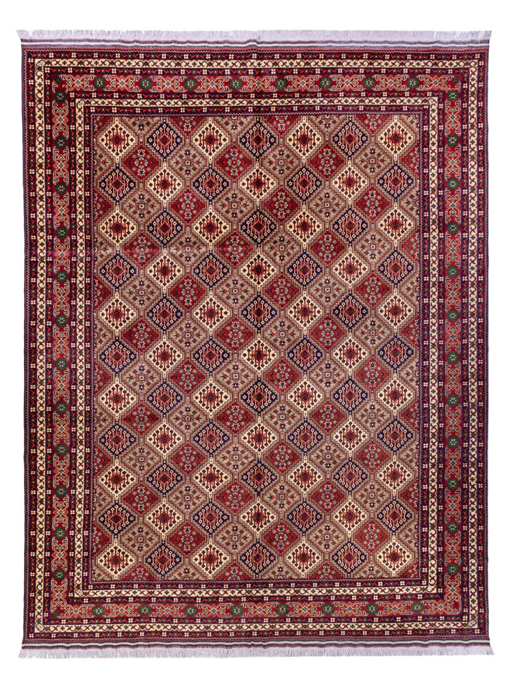 Afghan Teppich 382x290cm - Orientteppich