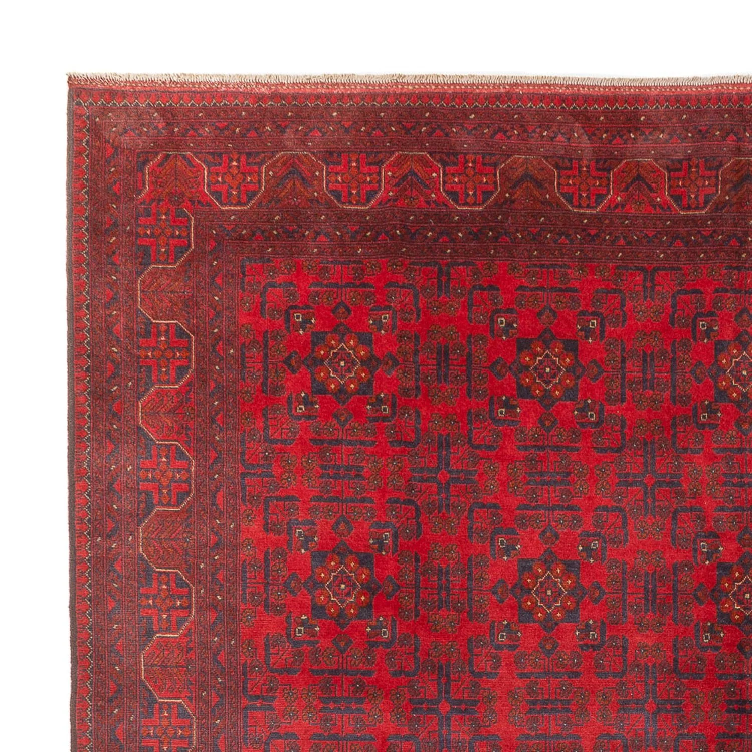 Afghan Teppich - 391 x 305 cm - bordeauxrot - Image 3