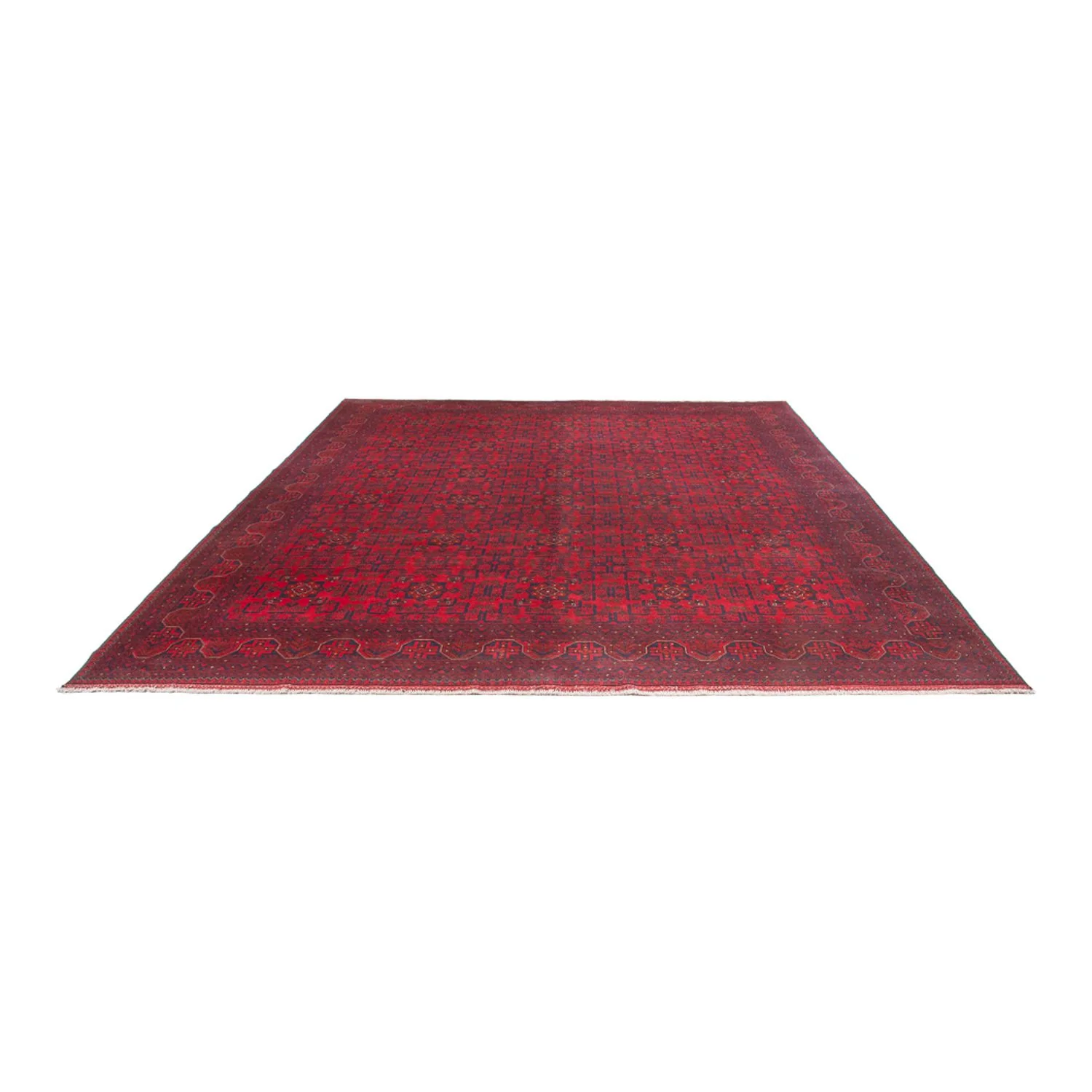 Afghan Teppich - 391 x 305 cm - bordeauxrot - Image 5