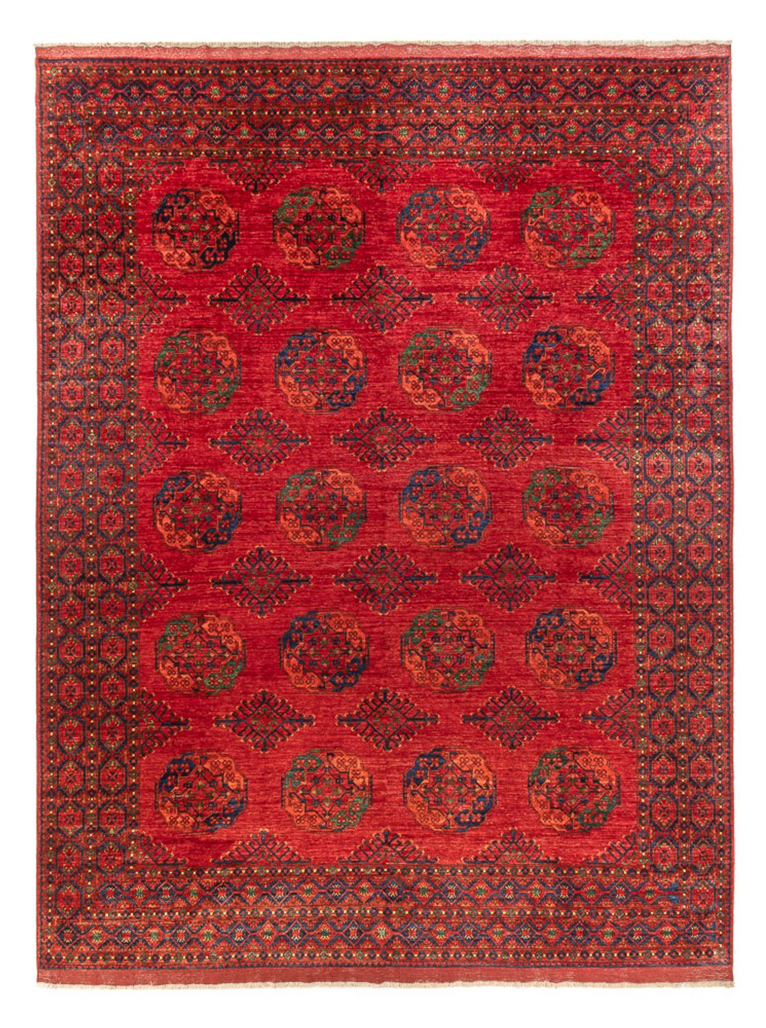 Afghan Teppich 406x304cm - Orientteppich