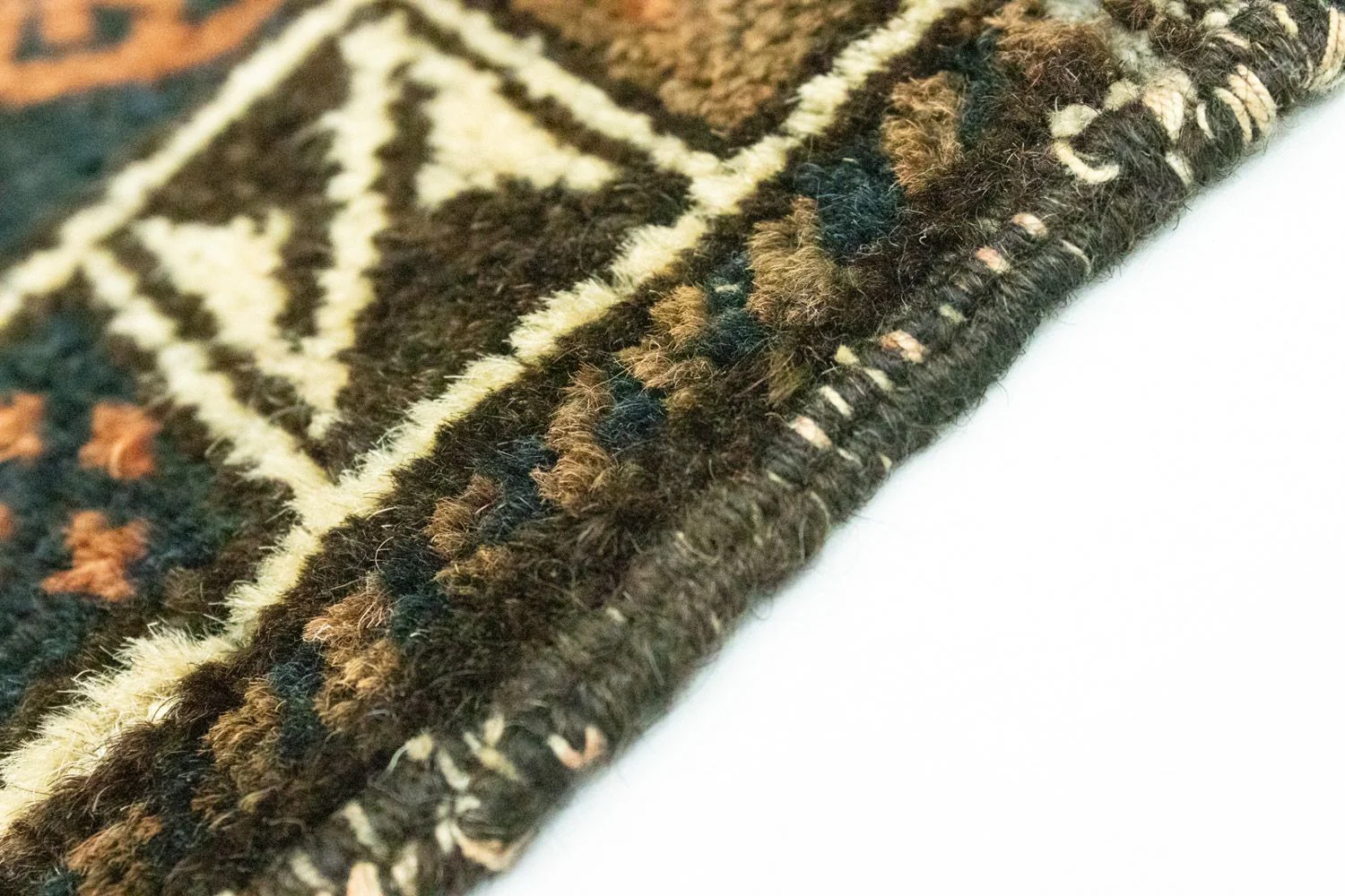 Afghan Teppich 66x64cm - Orientteppich - Image 3