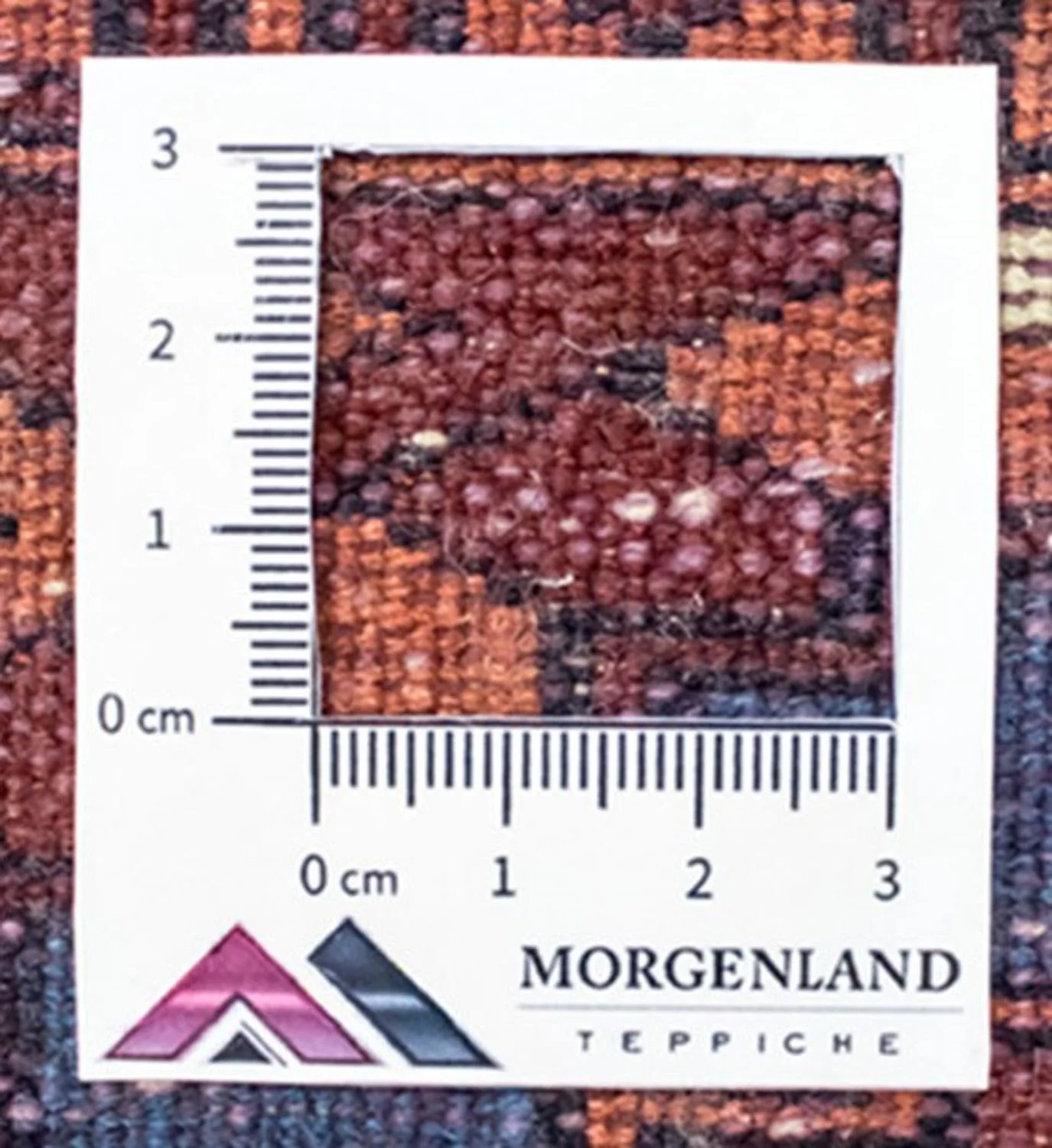 Afghan Teppich 69x46cm - Orientteppich - Image 6