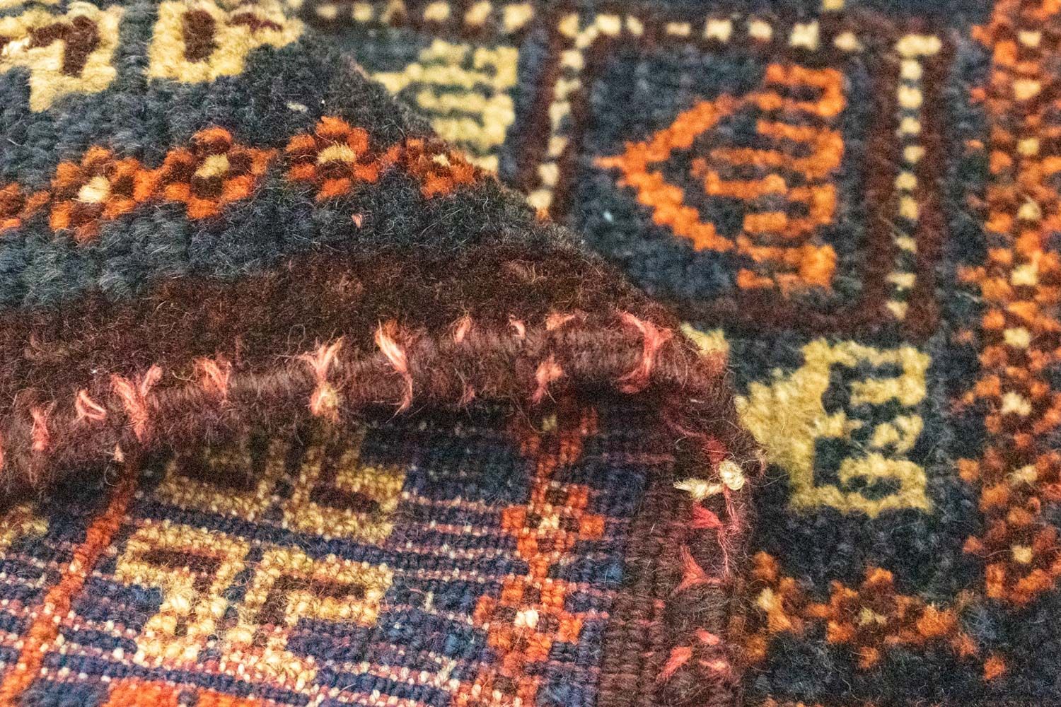 Afghan Teppich 70x57cm - Orientteppich - Image 4