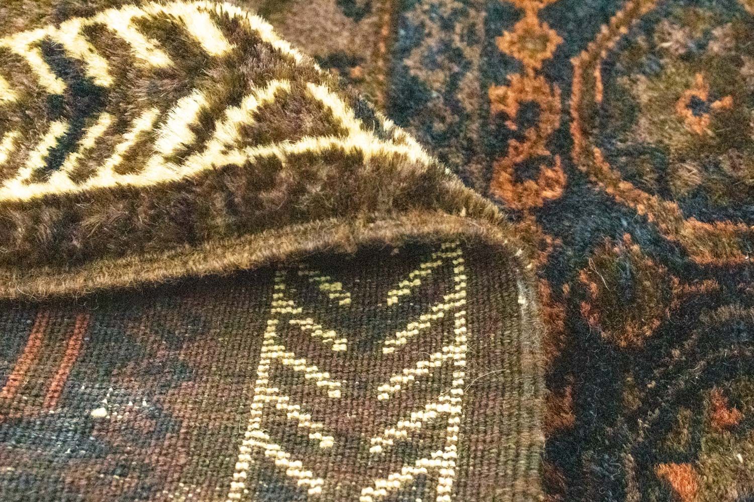 Afghan Teppich 80x80cm - Orientteppich - Image 4