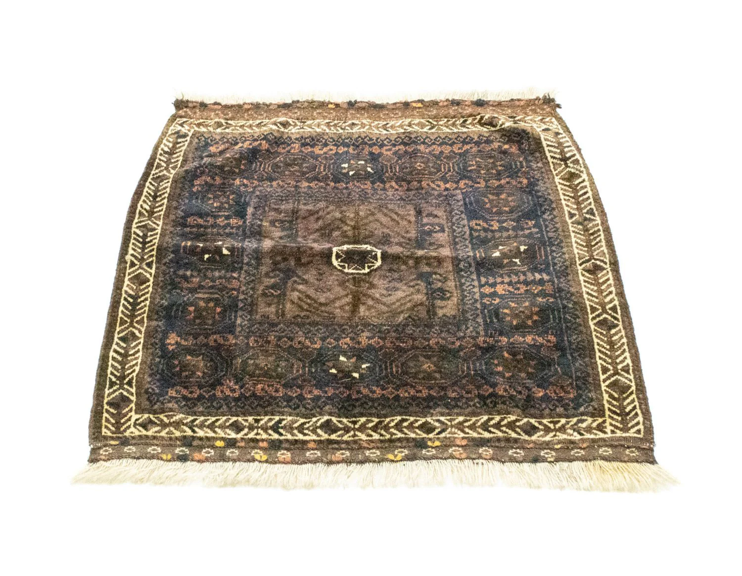 Afghan Teppich 80x80cm - Orientteppich - Image 5