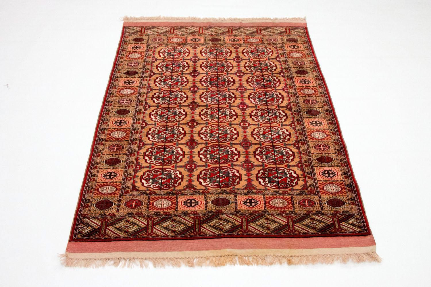 Afghan Teppich - Buchara 156 x 122 cm - lachs - Image 5