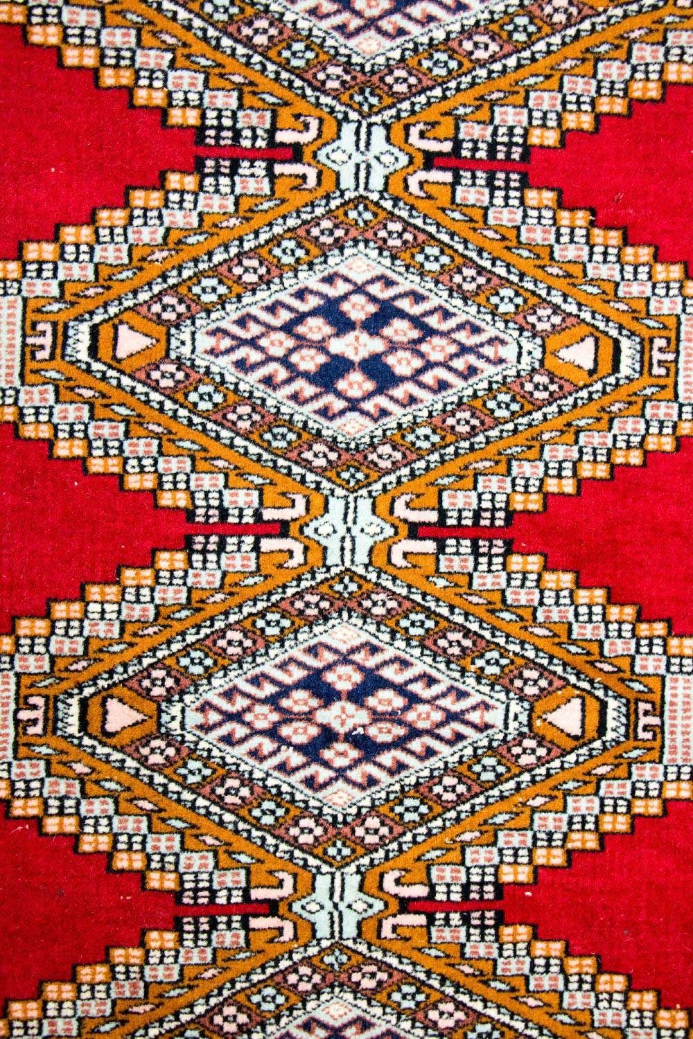 Afghan Teppich - Buchara 168 x 130 cm - rot - Image 2
