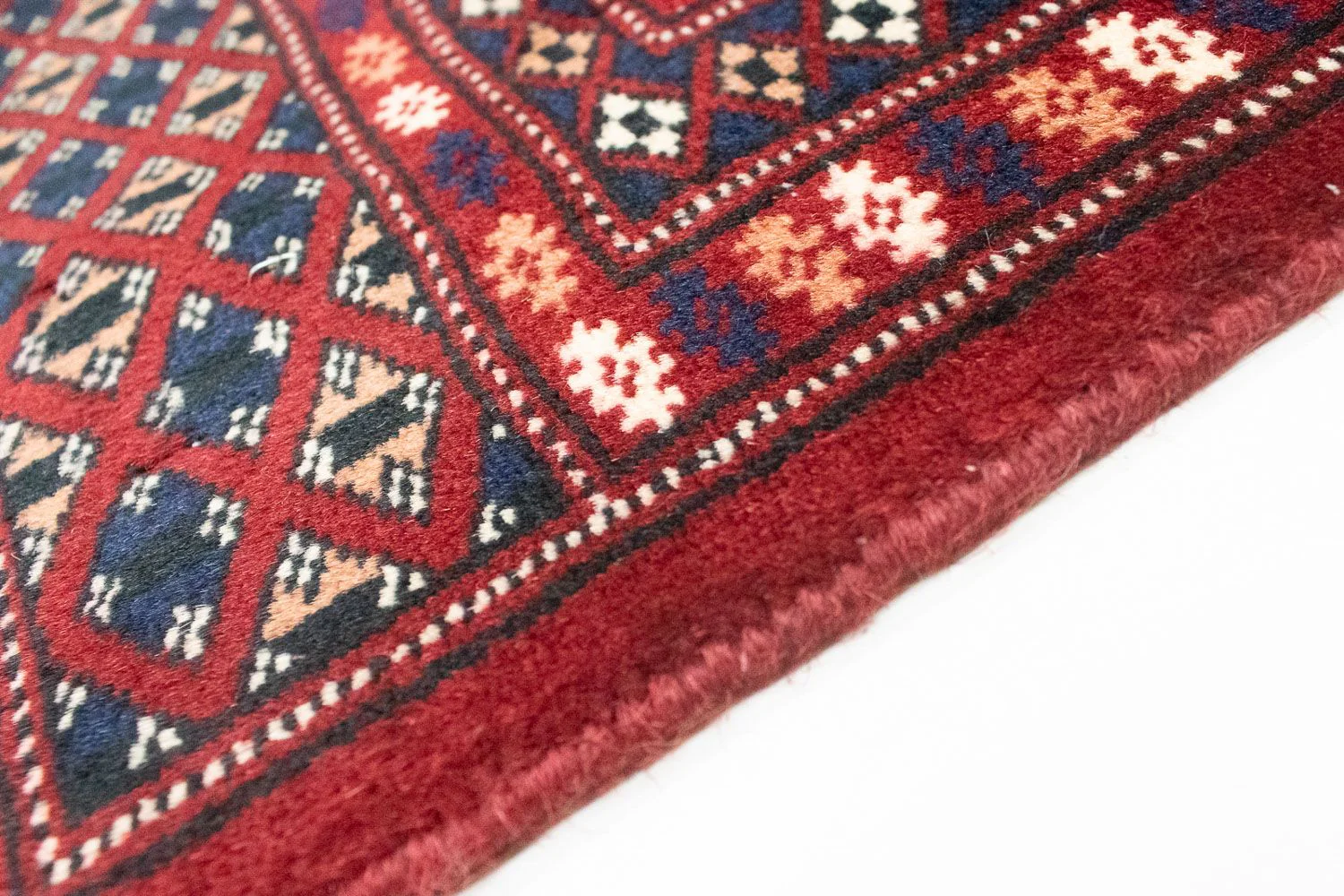 Afghan Teppich - Buchara 177 x 125 cm - rot - Image 3