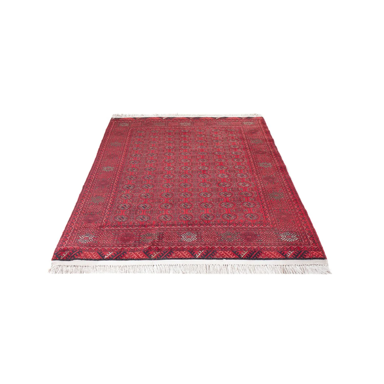 Afghan Teppich - Buchara - 200 x 125 cm - rot - Image 5