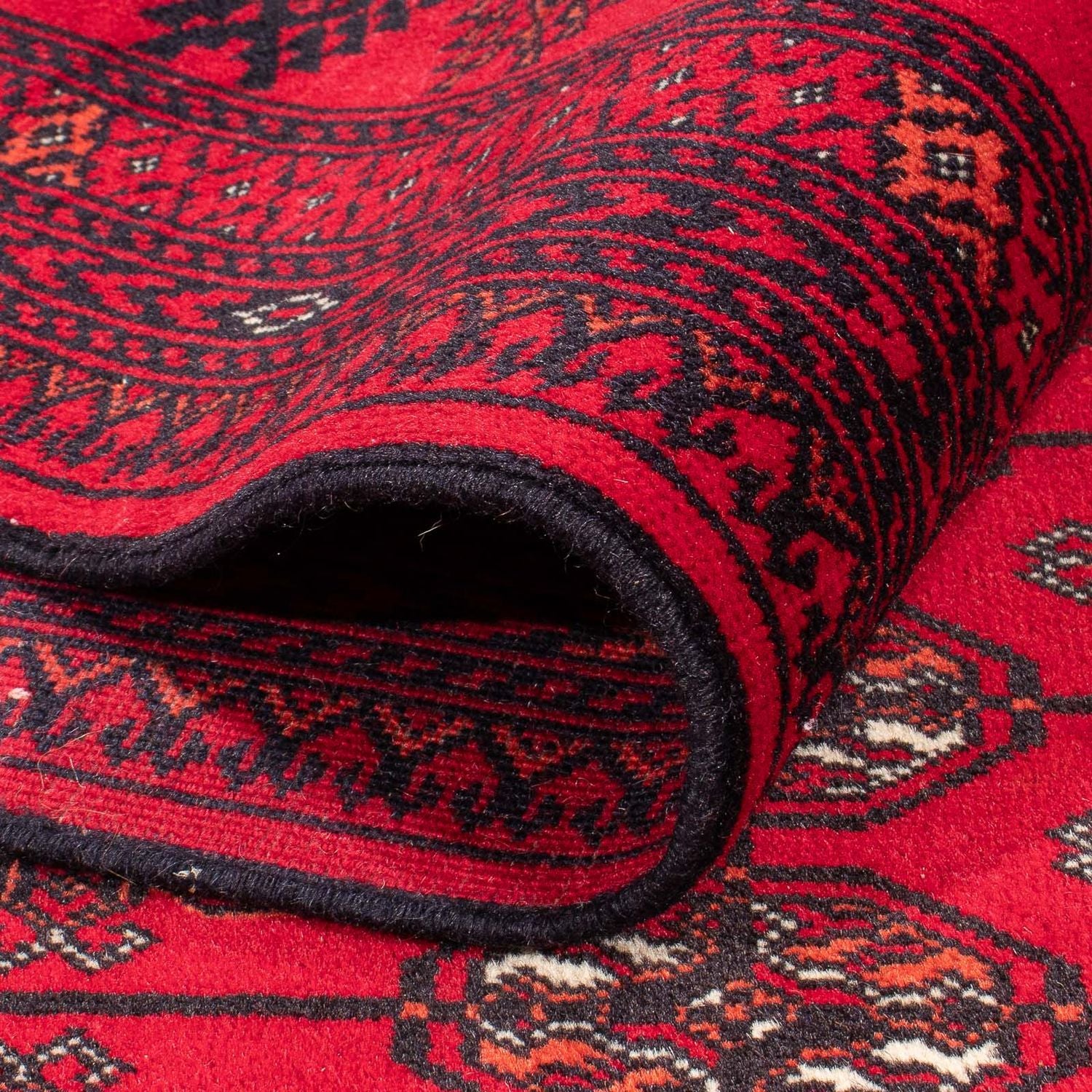 Afghan Teppich - Buchara - 282 x 200 cm - rot - Image 4