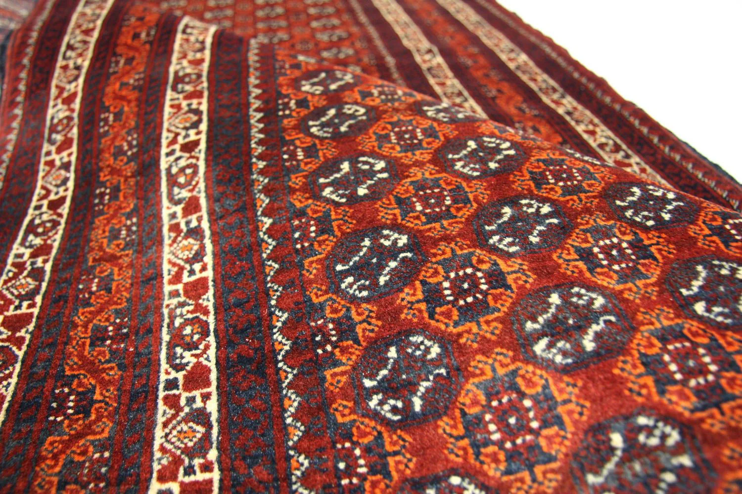Afghan Teppich - Buchara 290 x 89 cm - rot - Image 2