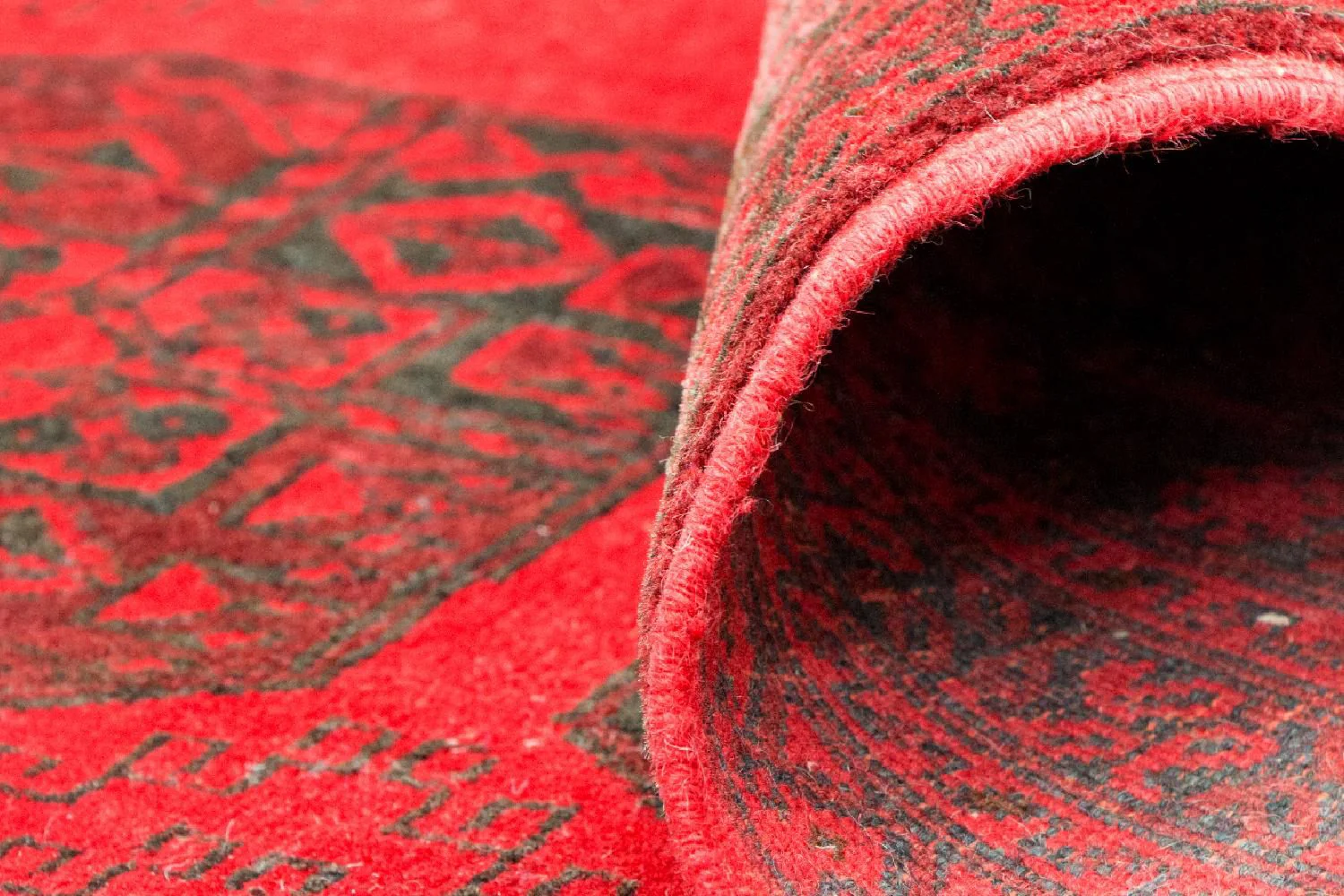 Afghan Teppich - Buchara 292 x 203 cm - rot - Image 4