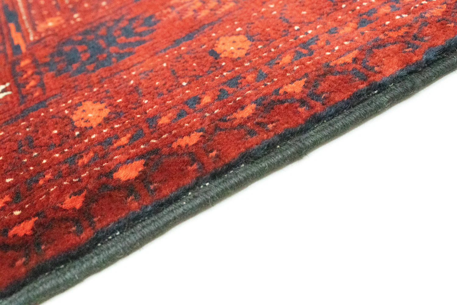 Afghan Teppich - Buchara 294 x 84 cm - dunkelrot - Image 3