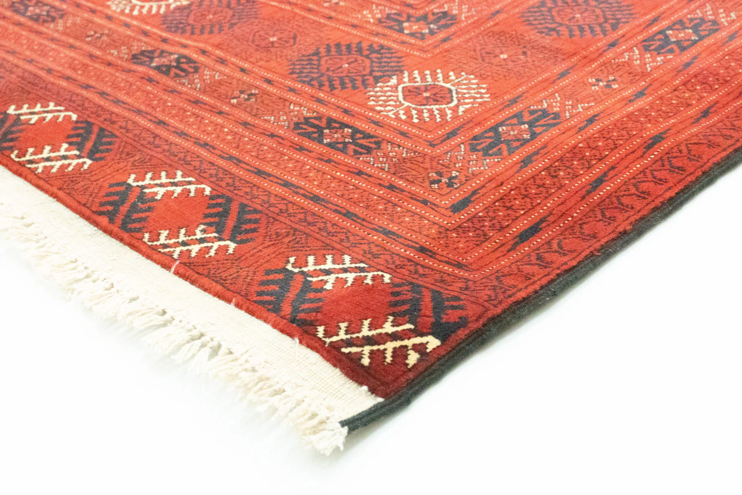 Afghan Teppich - Buchara 295 x 192 cm - dunkelbraun - Image 2